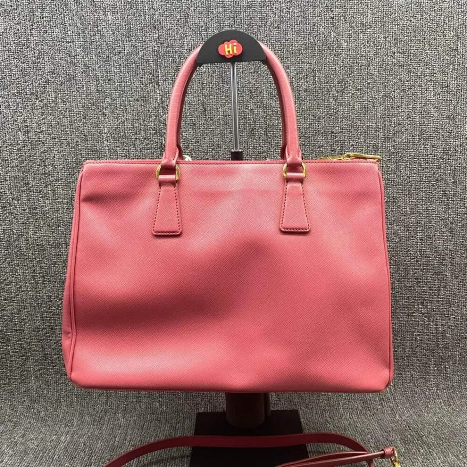 100% Authentic PRADA Galleria Leather Satchel