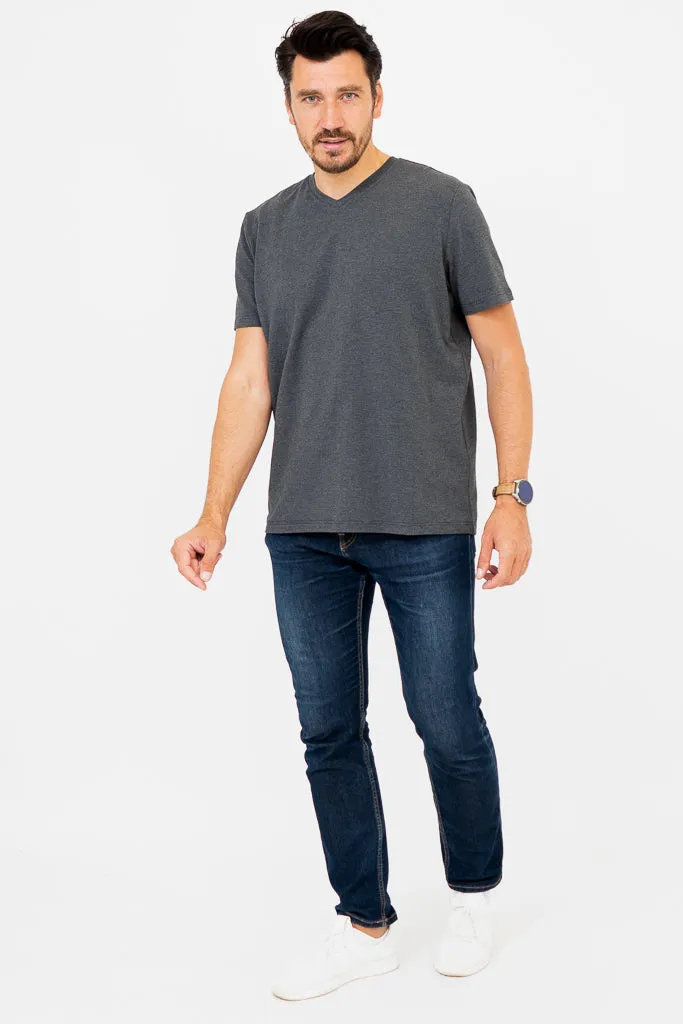 Adam Short Sleeve Shirt, Graphite, Bamboo