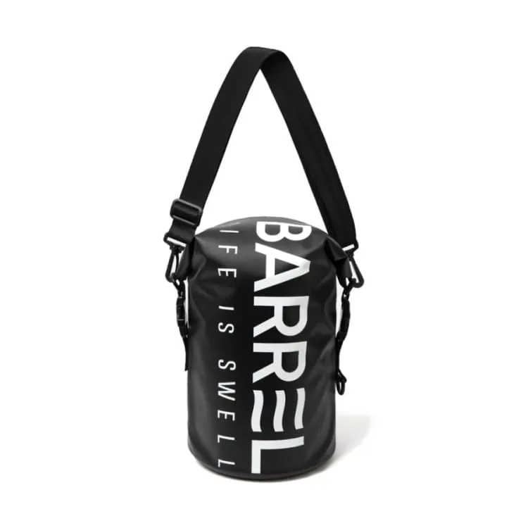 Barrel Piece Logo Dry Bag 10L-BLACK