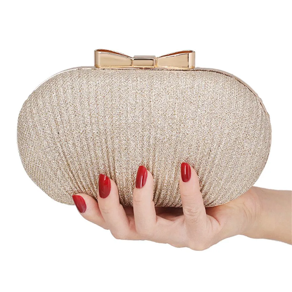 Bow Diamond Bling Evening Clutch | Party Clutch Purse | Party Sling Bag | Evening Bags