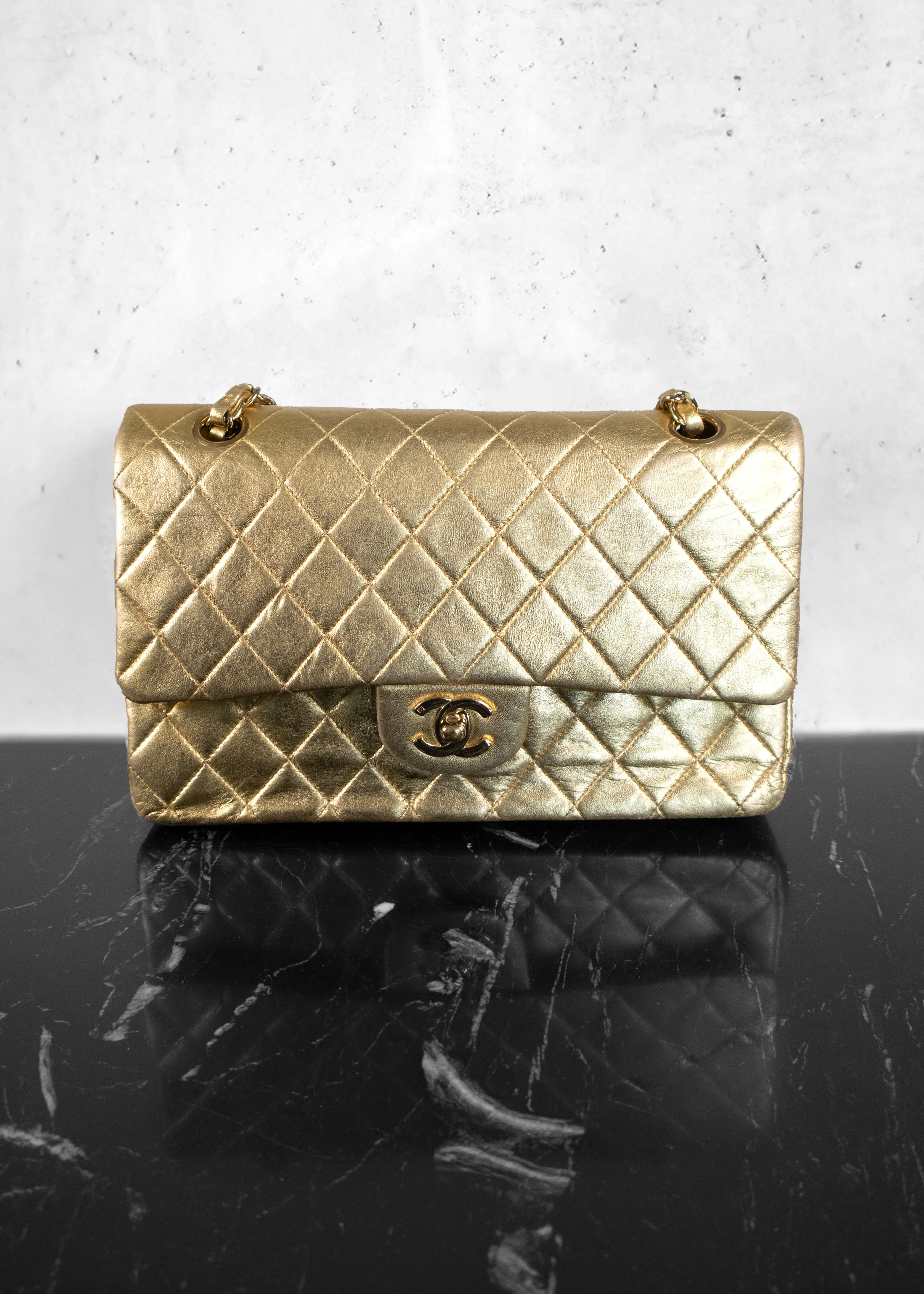 Chanel Medium Clams Pocket Flap Bag