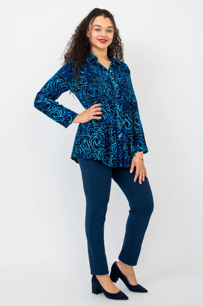 Cindy L/S Blouse, Whirpool