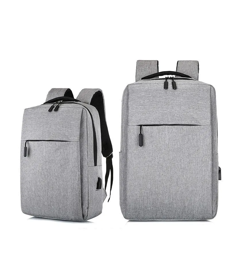 Classic USB Charging School Backpack