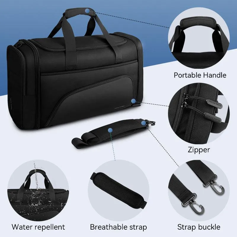 Deformable I: Large-Capacity Travel Gym Handbag