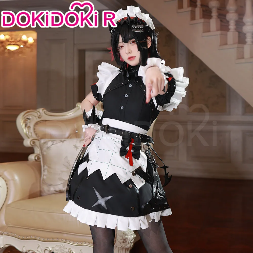 DokiDoki-R Game Zenless Zone Zero Cosplay Ellen Joe Costume Victoria Housekeeping Co. Shark Girl Maid