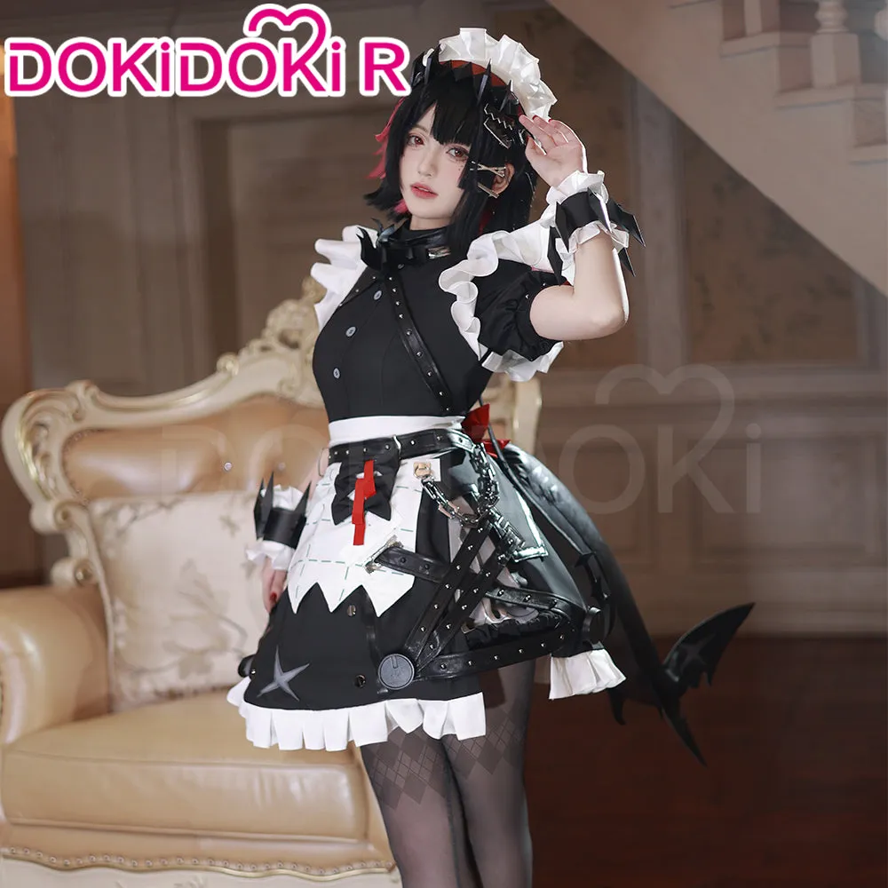 DokiDoki-R Game Zenless Zone Zero Cosplay Ellen Joe Costume Victoria Housekeeping Co. Shark Girl Maid