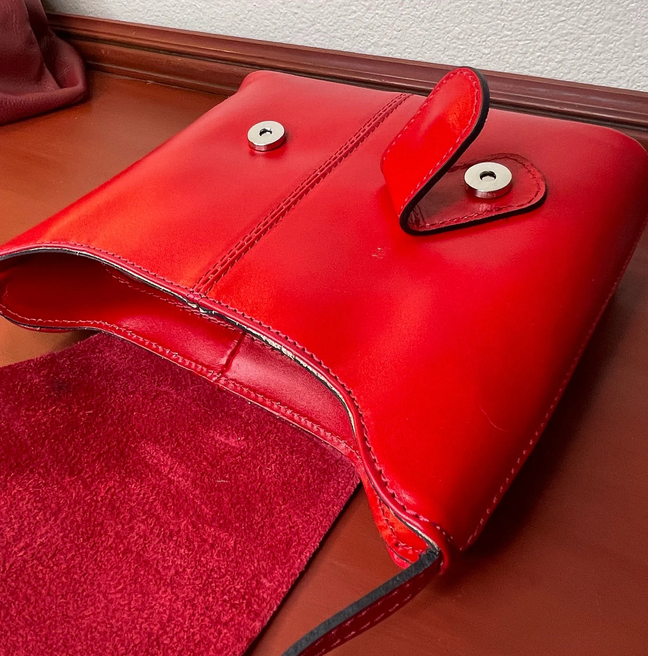 Italian Leather Shoulder Bag-Graziana