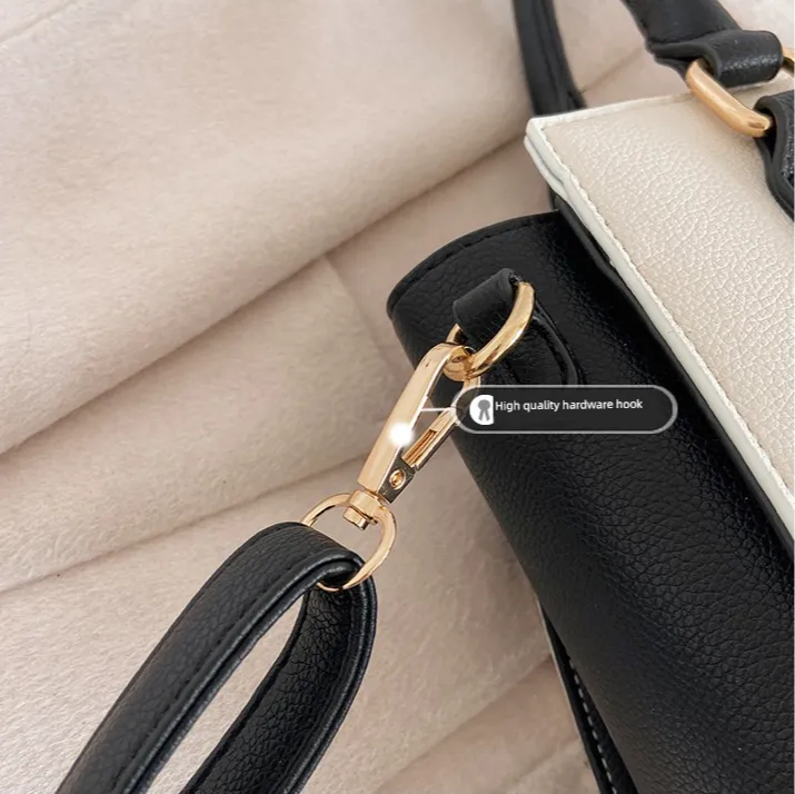 Luxury Designer Brand Women's Handbag All Leather Street Wear Fashion