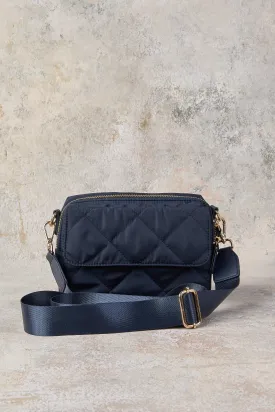 Medina Soft Crossbody Bag - Navy