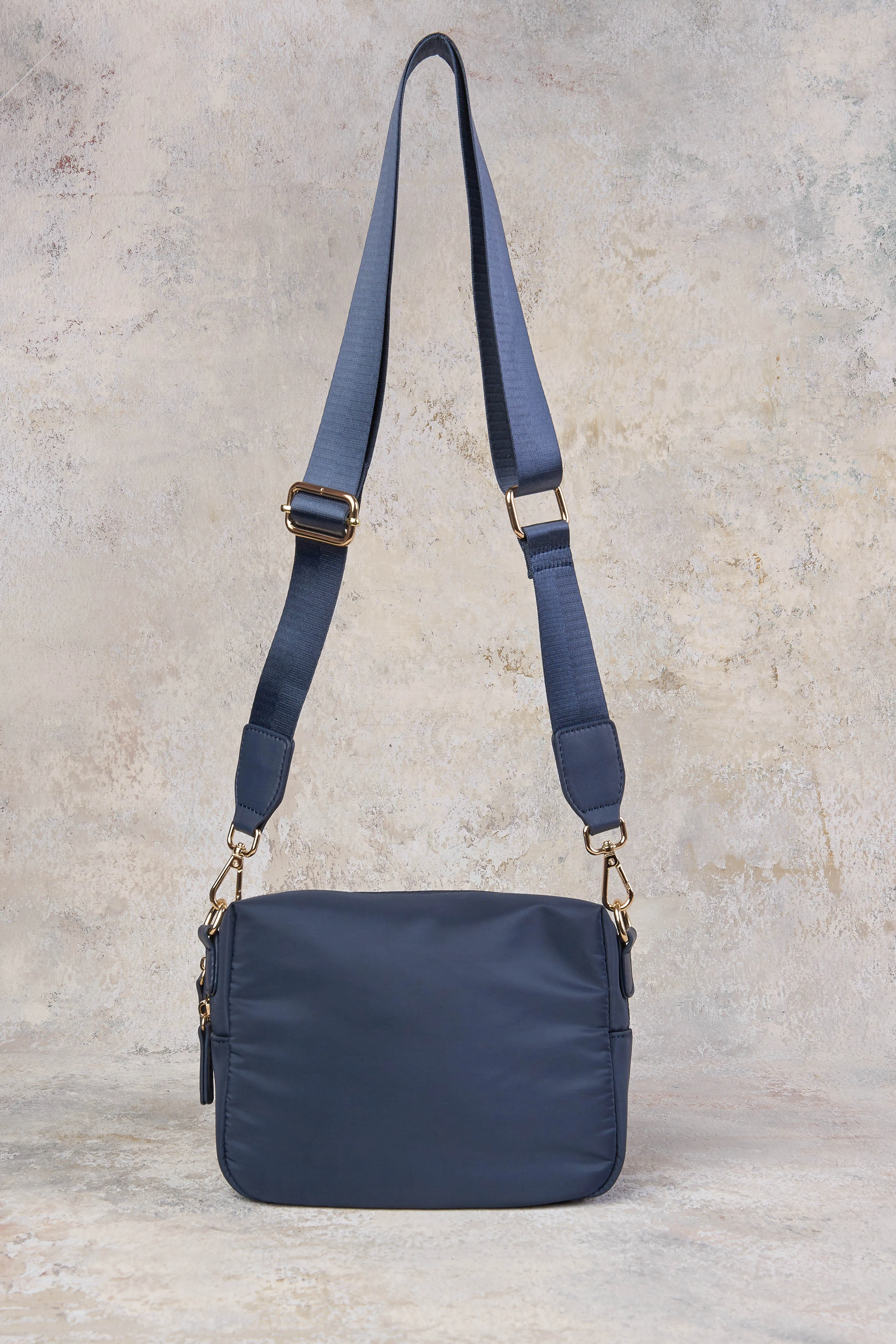 Medina Soft Crossbody Bag - Navy