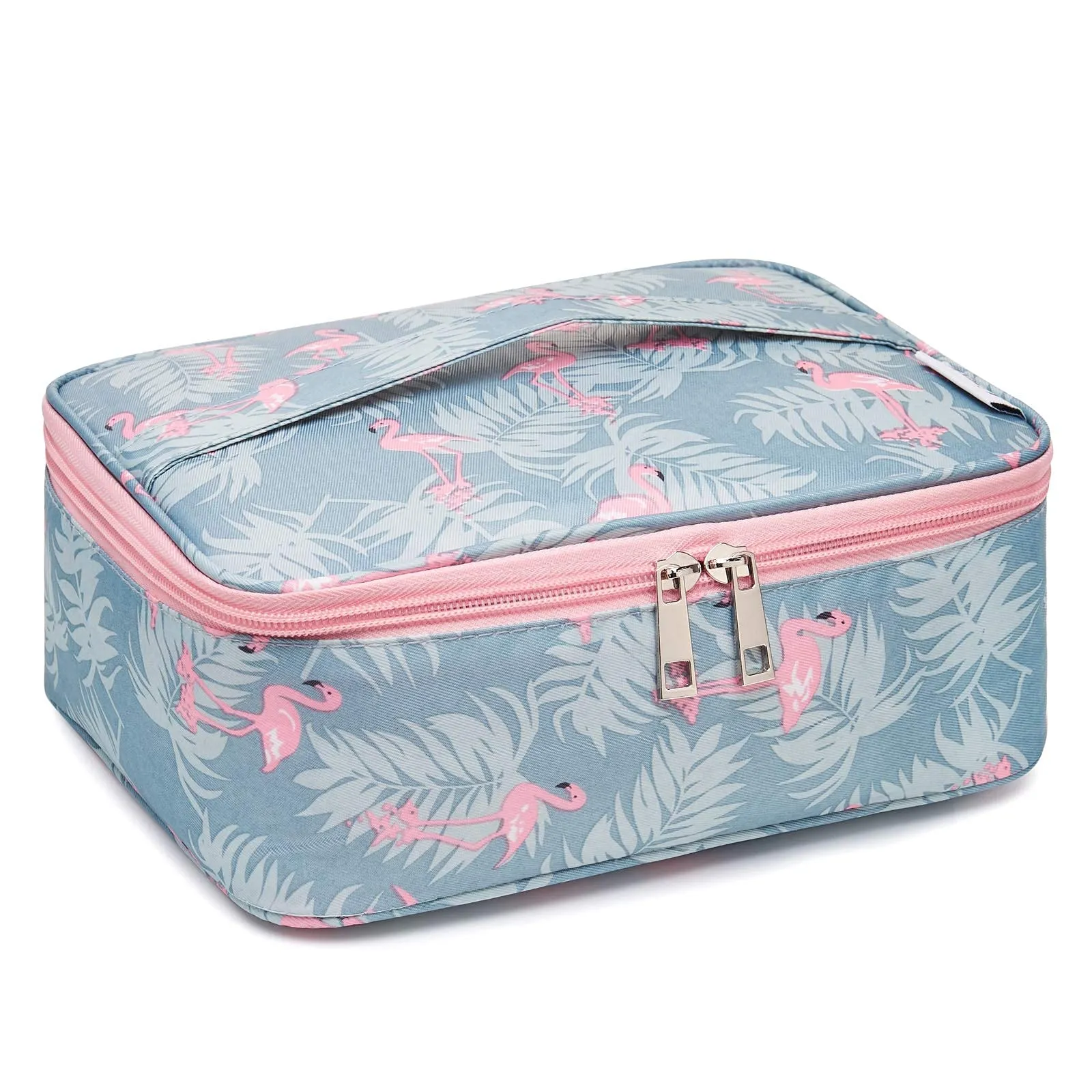 Narwey Travel Large Cosmetic Case Makeup Bag