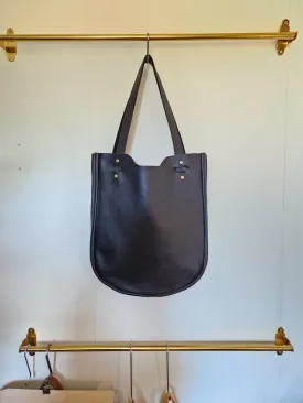 NEW DESIGN: CHANTRY TOTE BAG in Cinder Black