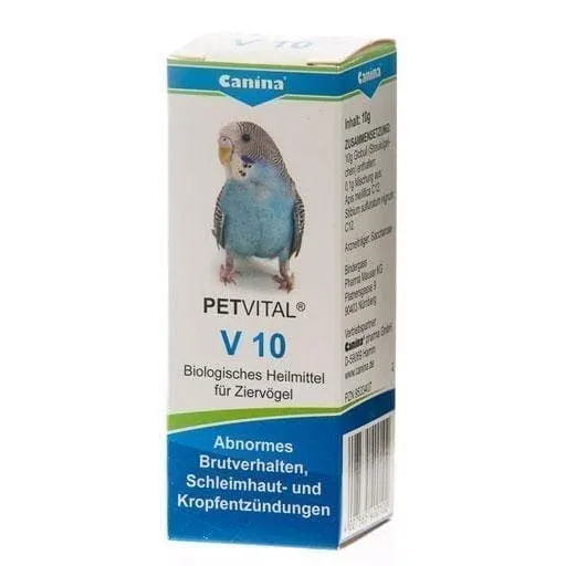 PETVITAL V 10 globules for bird