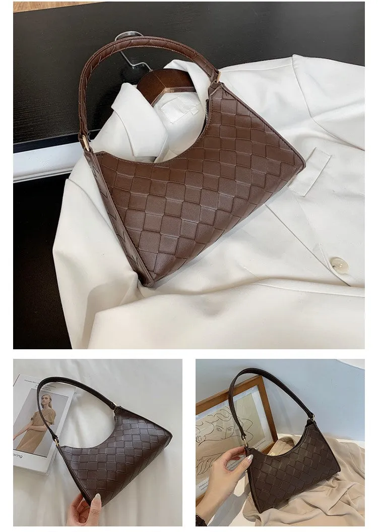 PU Leather Shoulder Bag