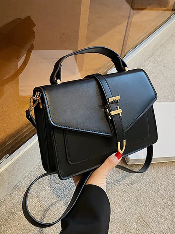 Retro shoulder handbag all-match crossbody small square bag