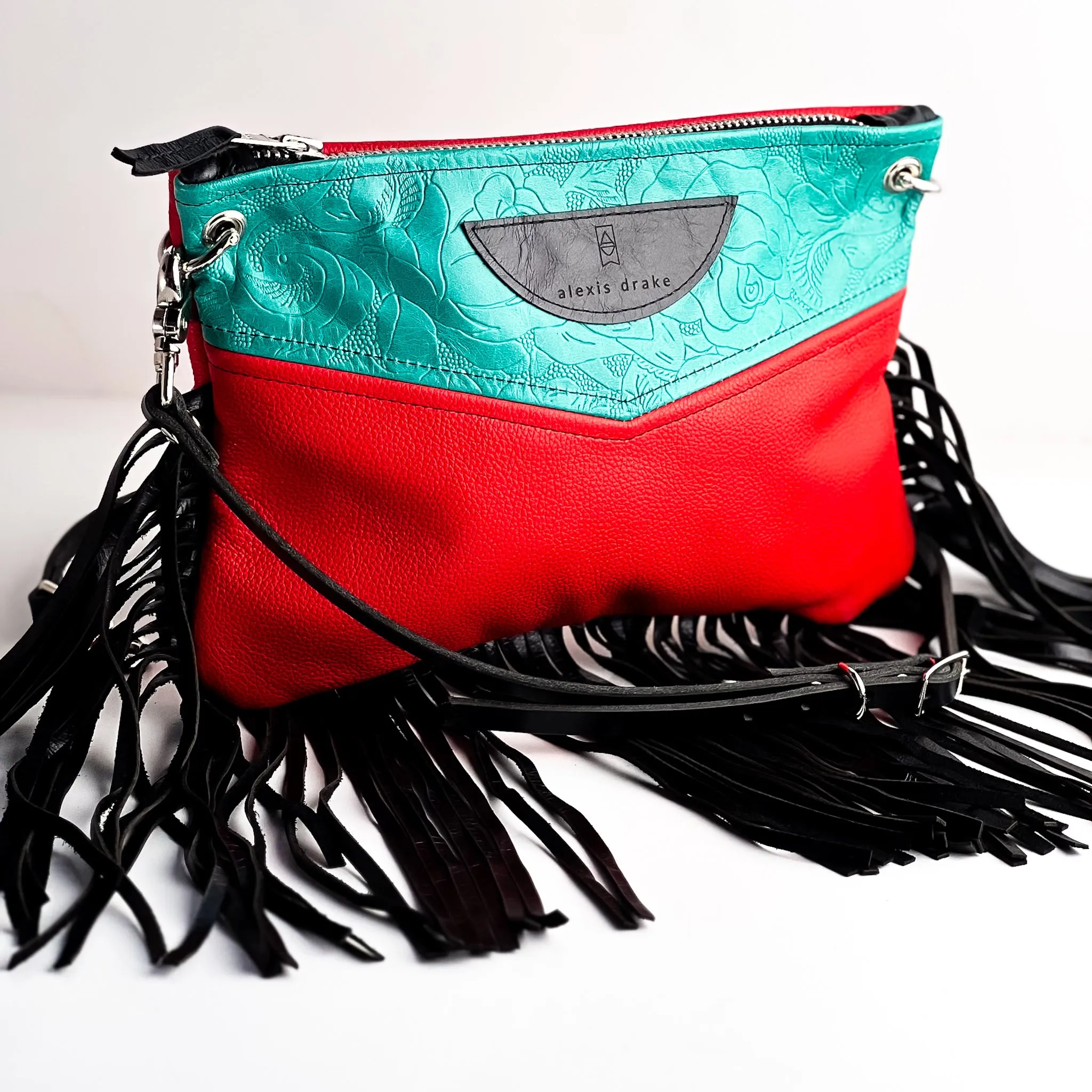 Rodeo Collection | Jackie Crossbody | Cactus Rose   Scarlet