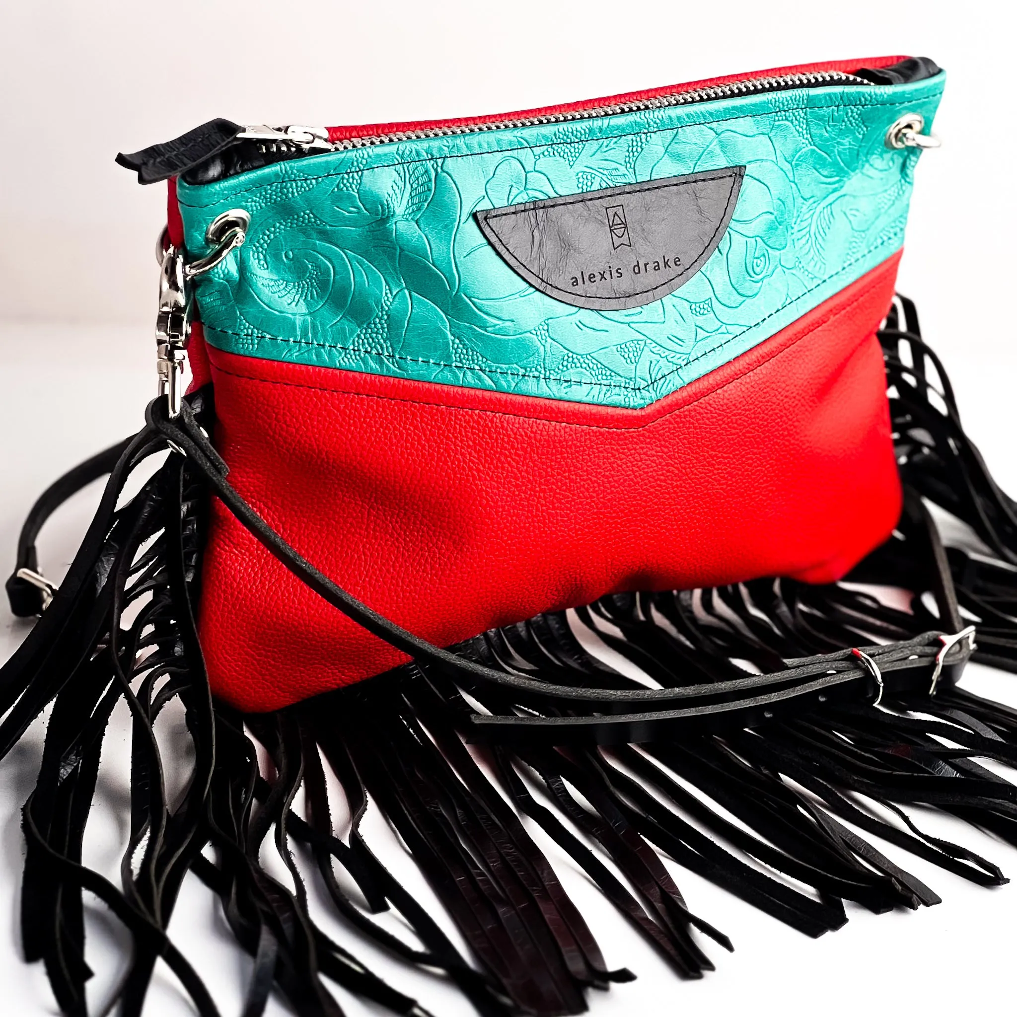 Rodeo Collection | Jackie Crossbody | Cactus Rose   Scarlet