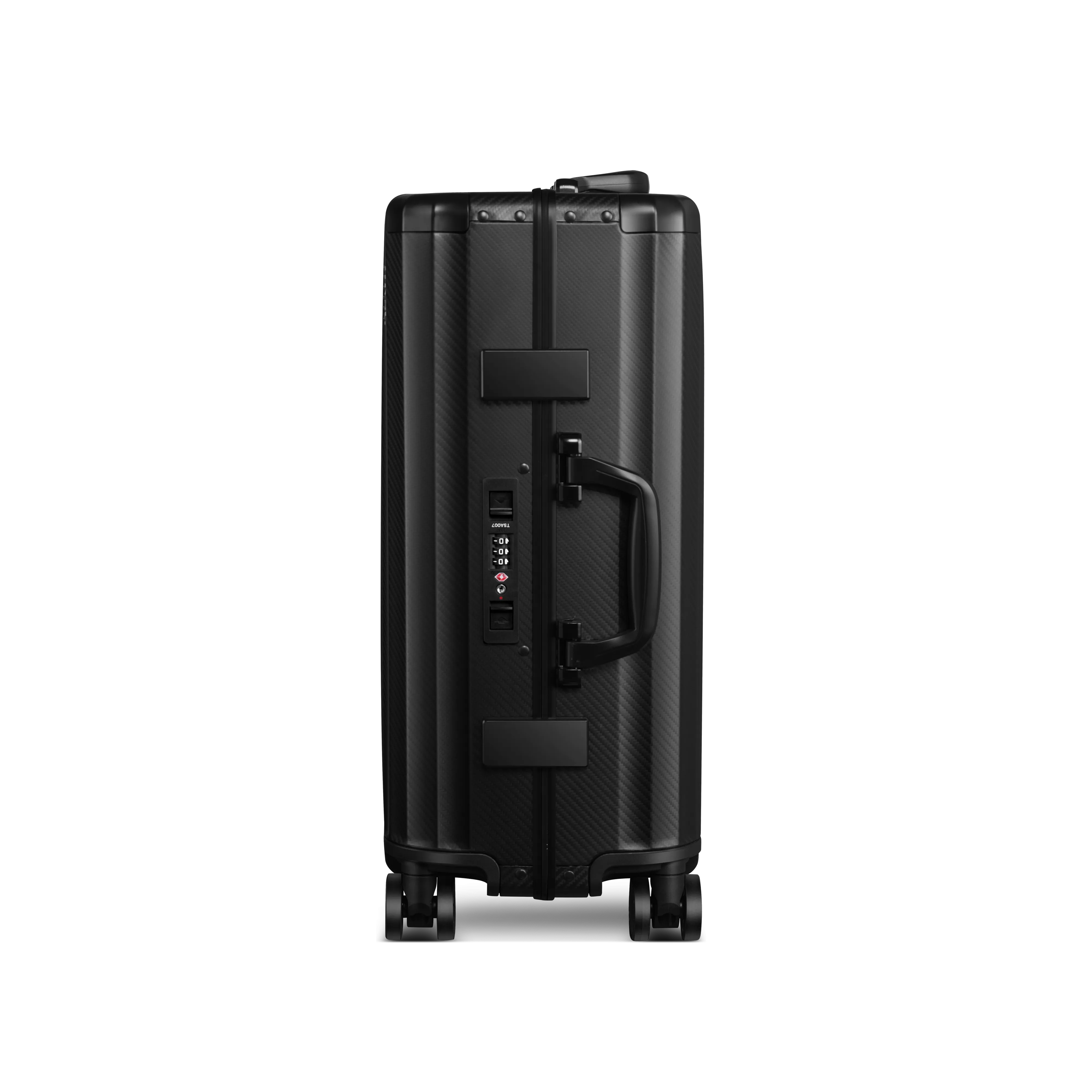 SPACE Aluminum Suitcase Black