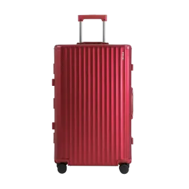 SPACE Aluminum Suitcase Red