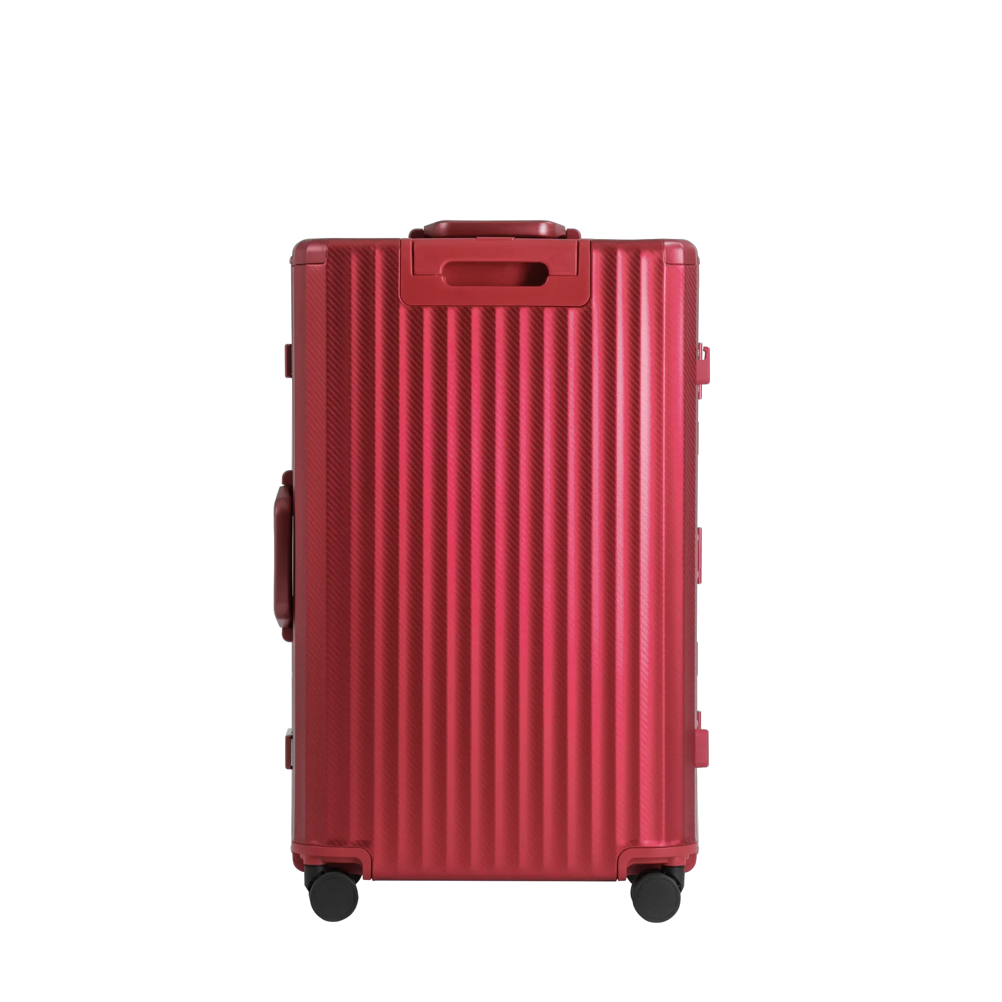 SPACE Aluminum Suitcase Red