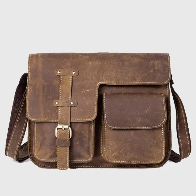 The Svelte 13" Leather Business Bag