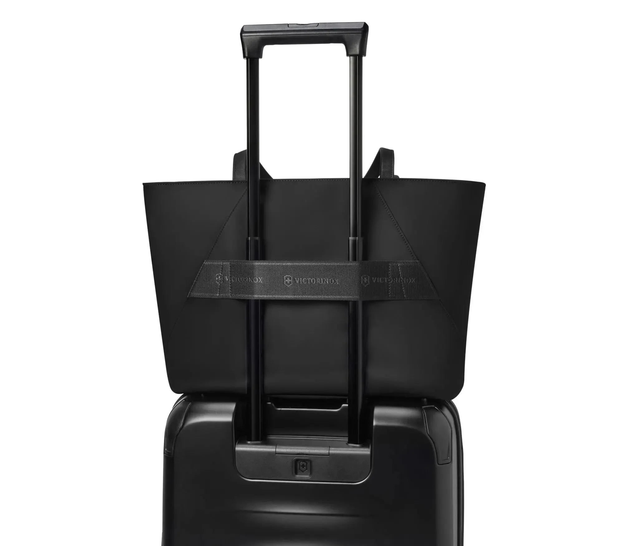 Victoria Signature Tote 16" // Black